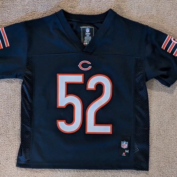 NFL Team Apparel Chicago Bears #52 Mack Jersey Youth M 5/6 - Picture 2 of 5